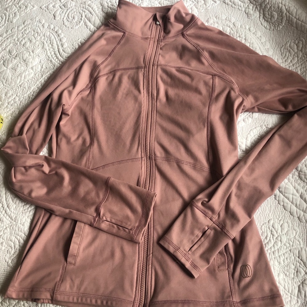 Balance Collection Dusty Pink Workout Jacket